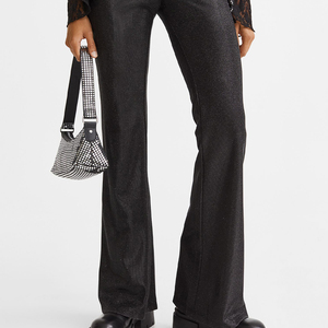 Ensemble d'équipement d'entraînement sans couture de 2 pièces personnalisé ensemble de leggings côtelés vêtements de fitness ensemble de yoga sans manches - Product Image 2