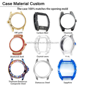 Custom Nh35 Miyota 9015 Watchcase Waterproof 316l Stainless Steel Eta 2824 <b>Watch</b> <b>Case</b> Parts Manufacturers - Product Image 5