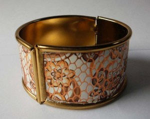 Venta al por mayor nuevo modelo de moda de latón cobre pulsera brazalete joyería de moda para regalo o boda - Product Image 5