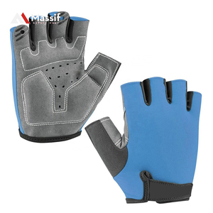 Guantes de Ciclismo de medio dedo con logotipo personalizado, oferta, mejor precio, barato - Product Image 4