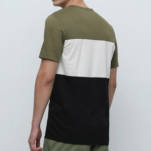 Offre Spéciale T-shirts pour hommes tricotés de qualité supérieure broderie Logo manches courtes conception personnalisée t-shirts fournisseur de BD - Product Image 5