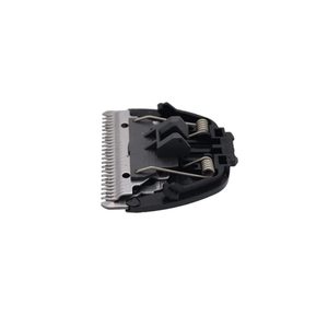 Tête de rasoir rechargeable par USB en acier inoxydable pour tondeuse à cheveux et à barbe, fonction réglable pour barbiers - Product Image 1