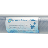 Kartrid Filter Air Alkali Taiwan ACT-3310T 20 inci 5 Mikron Karbon Aktif Kapasitas 1500 GAL Menghilangkan Bakteri Logam Berat