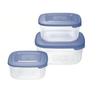 Tontarelli Set of 3 Blue Food <b>Storage</b> & <b>Containers</b> 950ml 1.5lt 2.5lt for Families Model 904063771G - Product Image 2