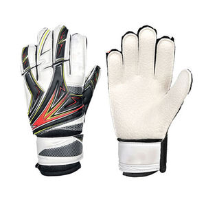 Gants de gardien de but de Football professionnel en cuir à tricoter en Latex durable avec protection antidérapante des doigts - Product Image 6