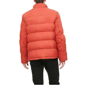 Veste matelassée légère et personnalisée OEM pour hommes, vestes de rue principale à capuche en polyester et nylon de couleur personnalisée, vente en gros, meilleures ventes - Product Image 4