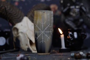 Drinking Horn Glass <b>Cup</b> <b>Viking</b> Eco-Friendly High Quality - Product Image 5