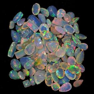 Pierres précieuses à facettes opale welo éthiopienne de haute qualité naturelle bonne coupe forme mixte grossiste en vrac de Jaipur - Product Image 3