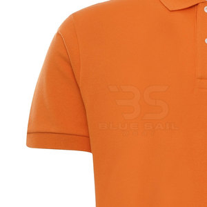 Nouveautés Polo de sport de haute qualité pour hommes, de couleur unie, doux et confortable, avec logo personnalisé en polyester et coton - Product Image 5