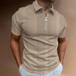 Polo para Hombre, Diseño Veraniego con Botones y Cierre, Secado Rápido, Alta Calidad, para Bordado de Logotipo Personalizado - Product Image 5
