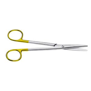 กรรไกรผ่าตัดสแตนเลสเยอรมันสำหรับจมูกกรรไกรตัดพิเศษขอบเรียบปลายทื่อตรง - Product Image 3