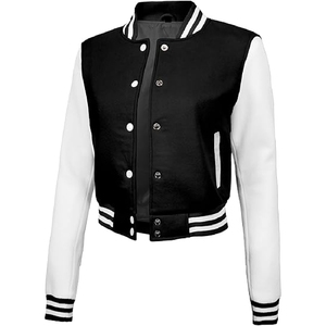 Nuevo 2025 calidad profesional personalizado Fleece Varsity al por mayor chaquetas universitarias, béisbol, chaqueta para hombres - Product Image 4