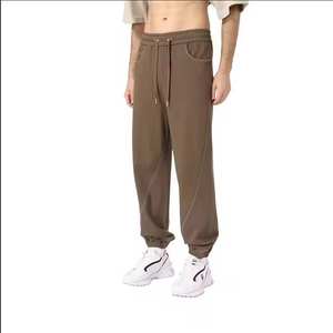 Pantalons pour hommes les plus vendus, qualité supérieure, jogging de fitness, pantalons de survêtement élastiques pour hommes, pantalons décontractés, pantalons amples personnalisés lavés - Product Image 3
