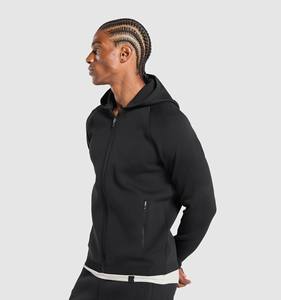 Sudadera con Capucha y Cremallera de Última Moda para Hombre, Estilo Urbano Invernal, Transpirable, de Forro Polar, Personalizable, Corte Ajustado, Comodidad Premium, Diseño Clásico - Product Image 4