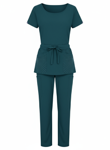 Ropa DE TRABAJO DE MODA Uniforme de hospital para mujer Conjunto de enfermera Uniforme médico de hospital para hacer que cada enfermera parezca inteligente y elegante - Product Image 4