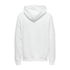 Sudadera con capucha personalizada con estampado de algodón de Color blanco Impresión de alta calidad Sudaderas con logotipo personalizado Hombres Peso pesado Tallas grandes Hombres Sudaderas con capucha - Product Image 3