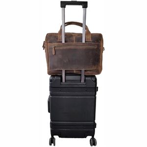 Nuevo bolso de oficina para ordenador portátil de cuero suave 2025, el mejor diseño con gran capacidad y correas ajustables - Product Image 6