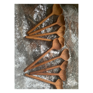 Natural Wood Wooden <b>Spoon</b>, Handcrafted, Eco-Friendly, Reusable, Diverse Shapes and Sizes, Great for Decor and Easy to Use Daily - Product Image 3