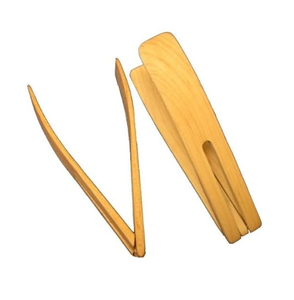 คีมคีบขนมปังอาหารทำจากไม้อะคาเซียที่ปรับแต่งได้ - Product Image 6