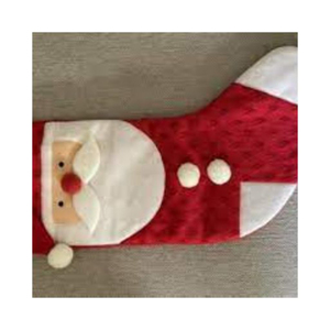 Vente en gros de chaussettes de Noël à lettre rouge personnalisées en laine fine tricotée pour enfants - Product Image 4