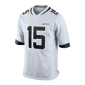 Camisetas de fútbol americano personalizadas OEM de talla grande XL, poliéster transpirable ligero, nuevo diseño, precio bajo - Product Image 2