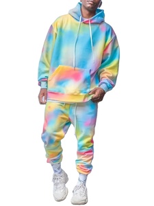 Survêtement de mode respirant tie-dye pour hommes Survêtements imprimés personnalisés de haute qualité Vêtements de sport d'hiver Pantalons de survêtement personnalisés Jogging - Product Image 6