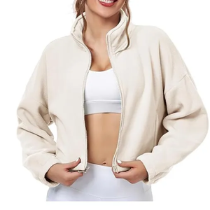 Sudaderas con capucha de mujer con diseño personalizado, ajuste holgado, cremallera completa, sudaderas con capucha de moda para mujer a la venta, ropa de mujer - Product Image 5