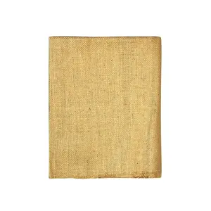 High Quality Customized Woven Durable Natural Look 100% Jute Odorless Canvas Cloth Available for Bulk Stock Buyers