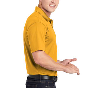 100% poliéster venta al por mayor diseño personalizado de alta calidad liso para hombre Polo para deportes hombres Casual - Product Image 3