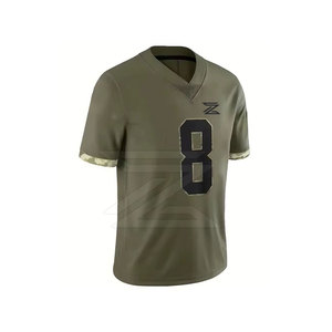 Maillot de football américain confortable à manches courtes pour hommes, grande taille, vêtements de sport - Product Image 2