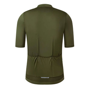 Maillot de cyclisme élégant avec tissu flexible, idéal pour le fitness en extérieur et les séances de vélo - Product Image 2