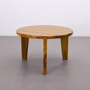 Bàn cà phê Gỗ Tếch làm tổ ba chân từ Indonesia với kích thước lớn cho phòng khách - Product Image 3