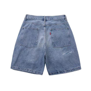 Vente en gros de shorts d'été en jean vierge de haute qualité pour hommes, shorts en jean stretch et respirants, shorts pour hommes - Product Image 4