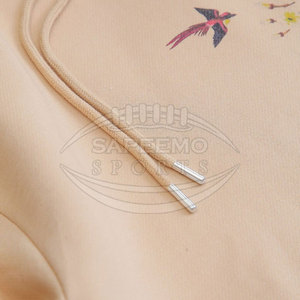 Sweat à capuche pour homme, coupe ample, en polaire unie, respirant, en tissu non tissé écologique, mélange de coton, confort toute la journée, tendance et mode - Product Image 3