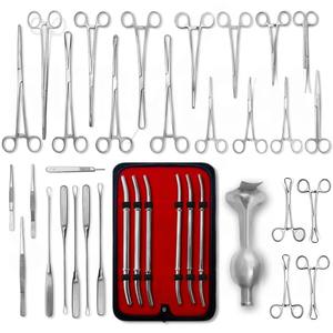 Großhandel Beste Qualität 24 Stück Gynäkologie <span class=keywords><strong>Dilatation</strong></span> und Kürettage Set Handbuch Edelstahl Chirurgisches Instrument CE ISO-Zulassung - Product Image 3