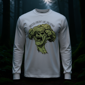 T-shirt promozionale a maniche lunghe Broccoli Boogeyman Premium - Product Image 2