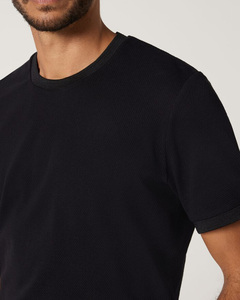 Nouveau t-shirt ras du cou confortable de haute qualité à la mode Indemand pour hommes avec broderie de logo personnalisée et impression numérique - Product Image 5