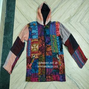 VESTES EN LAINE ACRYLIQUE IMPRIMÉ patchwork - Product Image 3