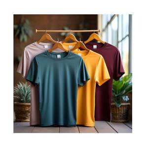 T-shirt en coton respirant écologique personnalisé de haute qualité, à séchage rapide, surdimensionné, streetwear, options de tailles plus grandes, fournisseur BD - Product Image 5