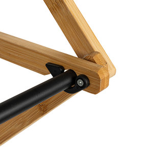 Estante de secado estándar plegable de bambú eléctrico, tipo soporte para pared del hogar y viaje, herramienta de tela versátil, uso de secado de ropa - Product Image 5