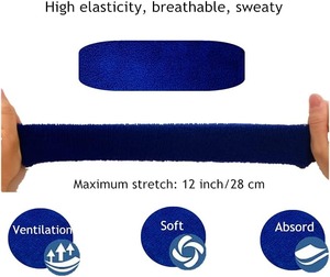 Sports Wrist-<b>head</b> <b>Bands</b> for Men & Women - Moisture Wicking Athletic Terry Cloth Sweatband for Tennis, Basketball, <b>Running</b>, Gym, - Product Image 3