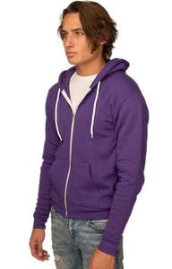 Sudaderas unisex de polialgodón con cremallera completa - Product Image 3