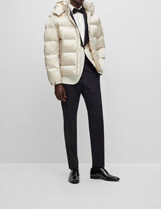 Veste d'hiver pour homme avec logo personnalisé, avec poche, veste gonflée personnalisée OEM imprimée pour homme - Product Image 4