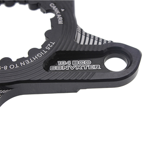 Adaptador de platos de aluminio para bicicleta de montaña, carretera, BMX y cruisers, 110/104 BCD, compatible con bielas X9, <span class=keywords><strong>XX1</strong></span>, X0, X01 - Product Image 4