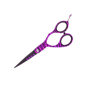 Ciseaux de coupe de cheveux de repose-doigt réglables professionnels ciseaux de coiffeur de beauté avec lame tranchante revêtue de papier pour la coiffure - Product Image 6