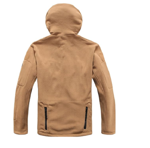 เสื้อแจ็คเก็ตมีฮู้ดผ้าฟลีซสำหรับผู้ชาย - Product Image 4