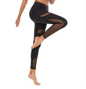 Custom Printed Mid-Waist <b>Leggings</b> From Pakistan Suppliers Offering Stylish OEM & ODM Sublimation Styles for Global Buyers - Product Image 1