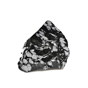 หินออบซิเดียนจุดตัดเป็นจุดคริสตัลรักษาความงามตามธรรมชาติเหมาะสำหรับการตกแต่งบ้านหรือสำนักงาน - Product Image 1