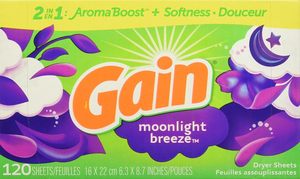 Gain Dryer <b>Sheets</b>, Moonlight Breeze, 120 Count (Pack of 6) - Product Image 4