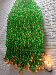 Kleurrijke Pom Pom Strings Stijlvolle Home Decoratieve Achtergrond Voor Feestelijke Verjaardag Diwali Levendig Ontwerp Voor Interieurdecoratie - Product Image 3